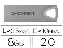 Memoria Q-Connect USB 2.0 Flash Premium 8 GB